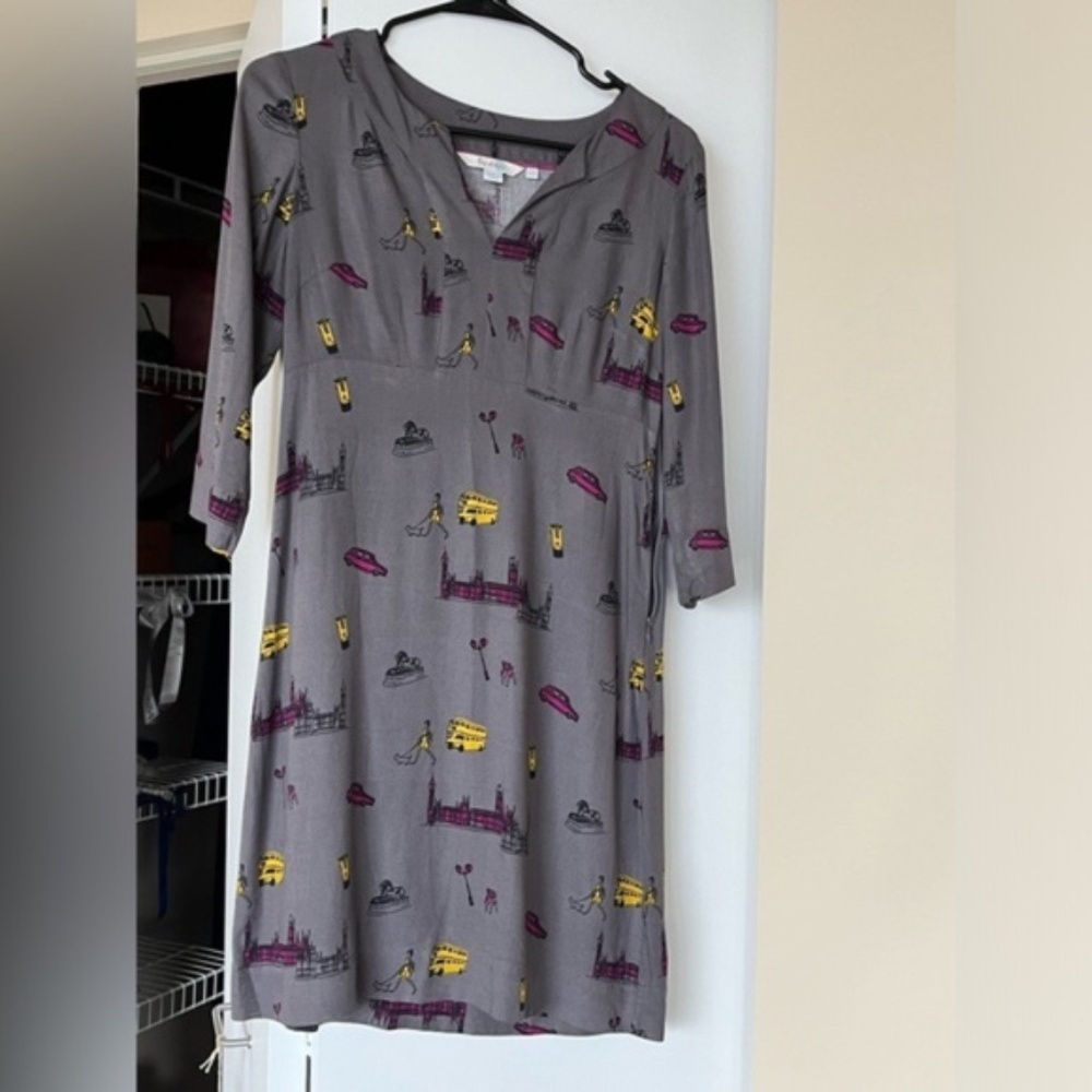 Boden London themed dress XS